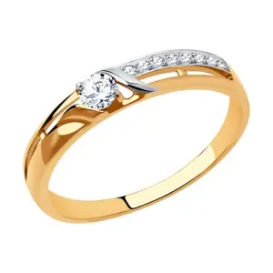 Кольцо Sokolov и Diamant золото 018549-4 (Sokolov и Diamant, Россия)