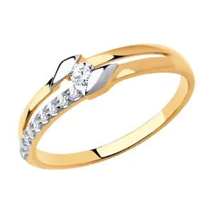 Кольцо Sokolov и Diamant золото 018572 (Sokolov и Diamant, Россия)