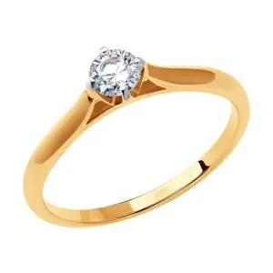 Кольцо Sokolov и Diamant золото 018592 (Sokolov и Diamant, Россия)