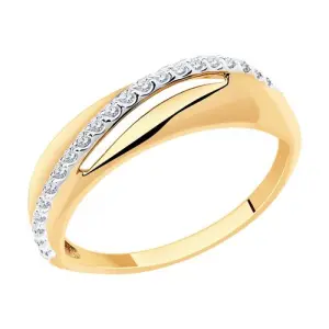 Кольцо Sokolov и Diamant золото 018613 (Sokolov и Diamant, Россия)