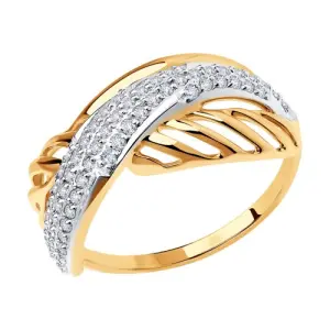 Кольцо Sokolov и Diamant золото 018614-4 (Sokolov и Diamant, Россия)