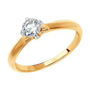 Кольцо Sokolov и Diamant золото 018634 (Sokolov и Diamant, Россия)