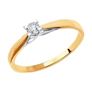 Кольцо Sokolov и Diamant золото 018638-4 (Sokolov и Diamant, Россия)