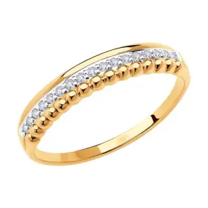 Кольцо Sokolov и Diamant золото 018653-4 (Sokolov и Diamant, Россия)