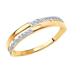Кольцо Sokolov и Diamant золото 018674-4 (Sokolov и Diamant, Россия)
