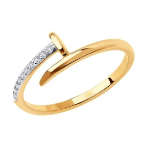 Кольцо Sokolov и Diamant золото 018681 (Sokolov и Diamant, Россия)