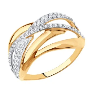 Кольцо Sokolov и Diamant золото 018691 (Sokolov и Diamant, Россия)