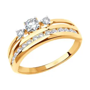 Кольцо Sokolov и Diamant золото 018703-4 (Sokolov и Diamant, Россия)