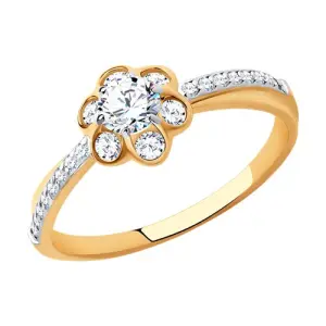 Кольцо Sokolov и Diamant золото 018713-4 (Sokolov и Diamant, Россия)