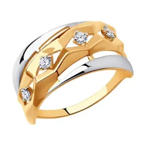 Кольцо Sokolov и Diamant золото 018730-4 (Sokolov и Diamant, Россия)