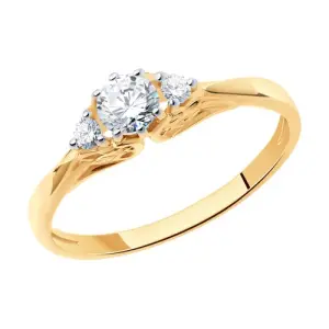 Кольцо Sokolov и Diamant золото 018756 (Sokolov и Diamant, Россия)