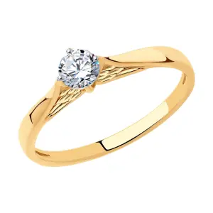 Кольцо Sokolov и Diamant золото 018763 (Sokolov и Diamant, Россия)