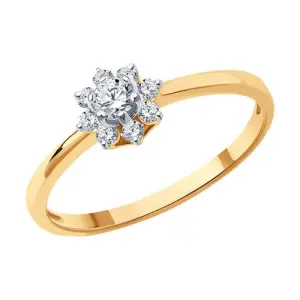 Кольцо Sokolov и Diamant золото 018770 (Sokolov и Diamant, Россия)
