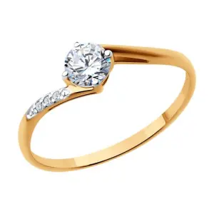 Кольцо Sokolov и Diamant золото 018894 (Sokolov и Diamant, Россия)