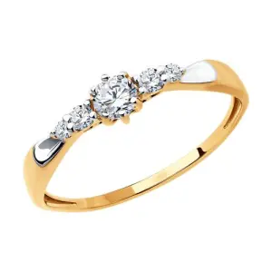 Кольцо Sokolov и Diamant золото 019018 (Sokolov и Diamant, Россия)