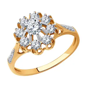 Кольцо Sokolov и Diamant золото 019040 (Sokolov и Diamant, Россия)