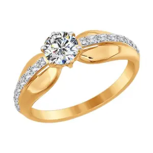 Кольцо Sokolov и Diamant золото 019119 (Sokolov и Diamant, Россия)