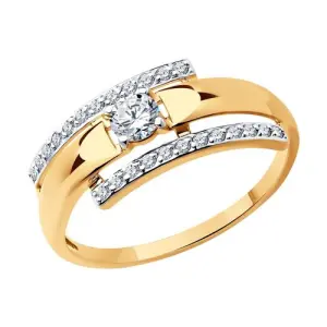 Кольцо Sokolov и Diamant золото 019173 (Sokolov и Diamant, Россия)