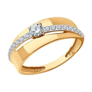 Кольцо Sokolov и Diamant золото 019266 (Sokolov и Diamant, Россия)
