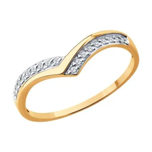 Кольцо Sokolov и Diamant золото 019571 (Sokolov и Diamant, Россия)