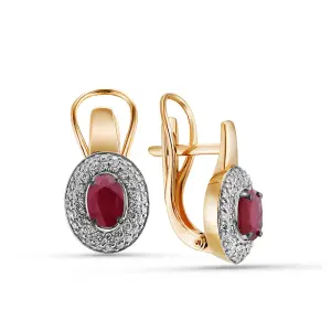 Серьги Era Jewellery золото 02-02491-01-011-01-02 (Era Jewellery, Россия)