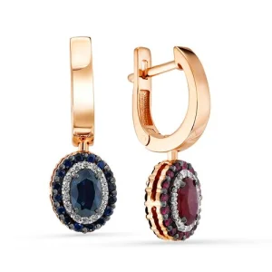 Серьги Era Jewellery золото 02-02735-01-306-01-02 (Era Jewellery, Россия)