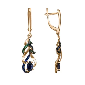 Серьги Platina Jewellery золото 02-3500-00-404-1110-24 (Platina Jewellery, Россия)