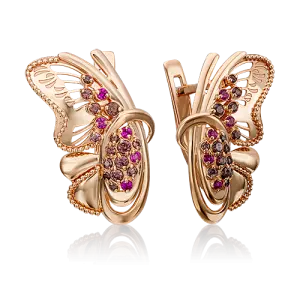 Серьги Platina Jewellery золото 02-3985-01-404-1110-65 (Platina Jewellery, Россия)