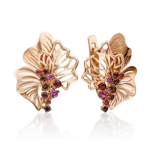 Серьги Platina Jewellery золото 02-4037-01-705-1110-57 (Platina Jewellery, Россия)