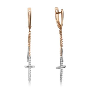 Серьги Platina Jewellery золото 02-4334-00-401-1111-42 (Platina Jewellery, Россия)
