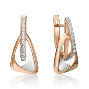 Серьги Platina Jewellery золото 02-4352-00-401-1111-23 (Platina Jewellery, Россия)