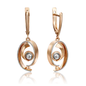Серьги Platina Jewellery золото 02-4393-00-000-1111-65 (Platina Jewellery, Россия)
