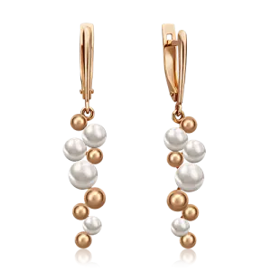 Серьги Platina Jewellery золото 02-4415-00-301-1110-31 (Platina Jewellery, Россия)