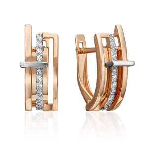 Серьги Platina Jewellery золото 02-4457-00-401-1111-23 (Platina Jewellery, Россия)