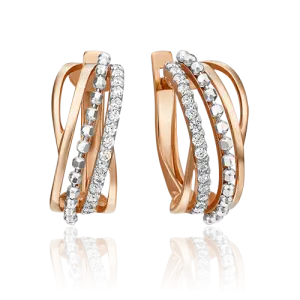 Серьги Platina Jewellery золото 02-4533-00-401-1111-24 (Platina Jewellery, Россия)