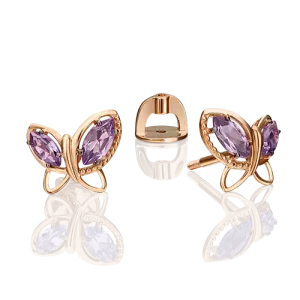 Серьги Platina Jewellery золото 02-4558-00-203-1110-46 (Platina Jewellery, Россия)