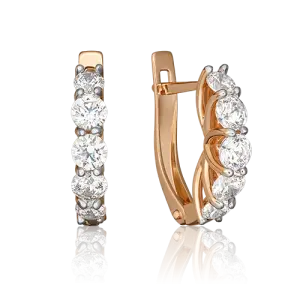 Серьги Platina Jewellery золото 02-4581-00-501-1110-38 (Platina Jewellery, Россия)