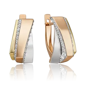 Серьги Platina Jewellery золото 02-4589-00-401-1140-48 (Platina Jewellery, Россия)