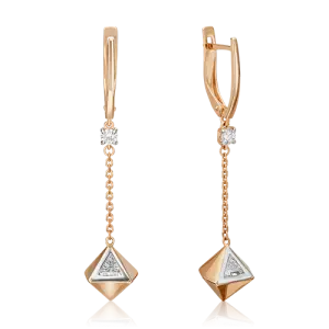 Серьги Platina Jewellery золото 02-4590-00-501-1110-38 (Platina Jewellery, Россия)