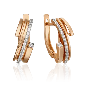 Серьги Platina Jewellery золото 02-4603-00-401-1110-23 (Platina Jewellery, Россия)