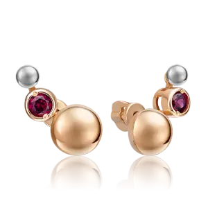 Серьги Platina Jewellery золото 02-4773-00-204-1111-75 (Platina Jewellery, Россия)