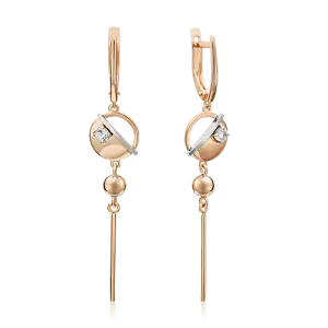 Серьги Platina Jewellery золото 02-4828-00-201-1111 (Platina Jewellery, Россия)
