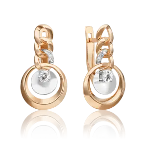 Серьги Platina Jewellery золото 02-4832-00-201-1111 (Platina Jewellery, Россия)