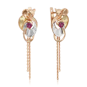 Серьги Platina Jewellery золото 02-4898-00-204-1140 (Platina Jewellery, Россия)