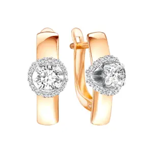Серьги ZOLOTYE UZORY золото 02-8453 (ZOLOTYE UZORY, Россия)