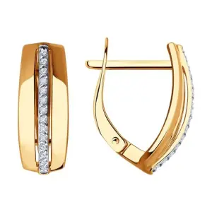 Серьги Sokolov и Diamant золото 0200298 (Sokolov и Diamant, Россия)