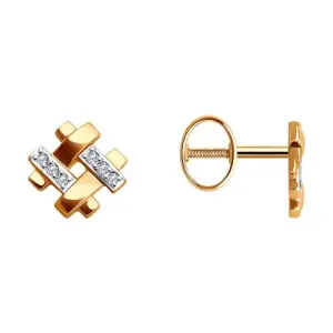 Серьги Sokolov и Diamant золото 0200346 (Sokolov и Diamant, Россия)