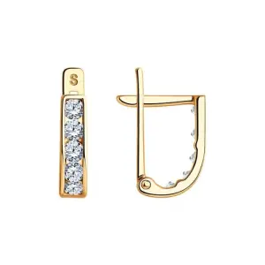 Серьги Sokolov и Diamant золото 021499 (Sokolov и Diamant, Россия)