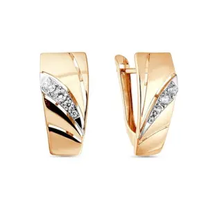 Серьги АЛЕКСИ золото 022461 (АЛЕКСИ, Россия)