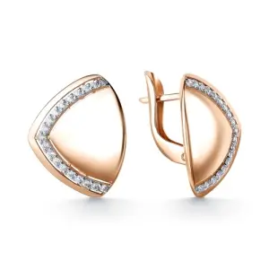 Серьги АЛЕКСИ золото 022530 (АЛЕКСИ, Россия)